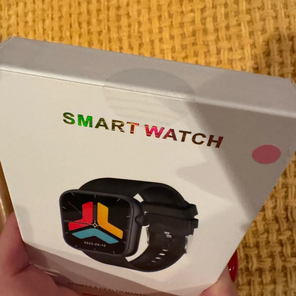 Black Smartwatch QX7